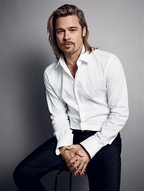 Photo: Brad Pitt as the First Male Face of Chanel No. 5